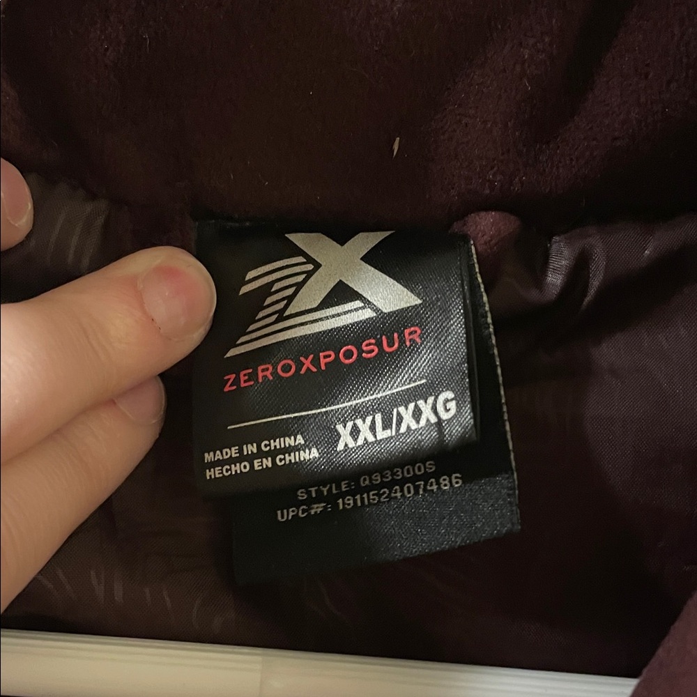ZeroXposur XXL Women's Burgundy Vest - Picture 2 of 9